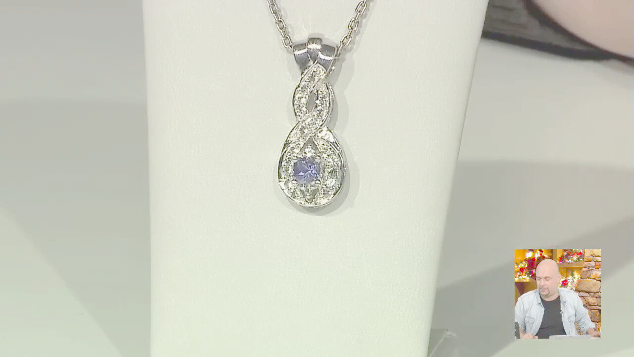 Video Ciondolo in argento con Tanzanite