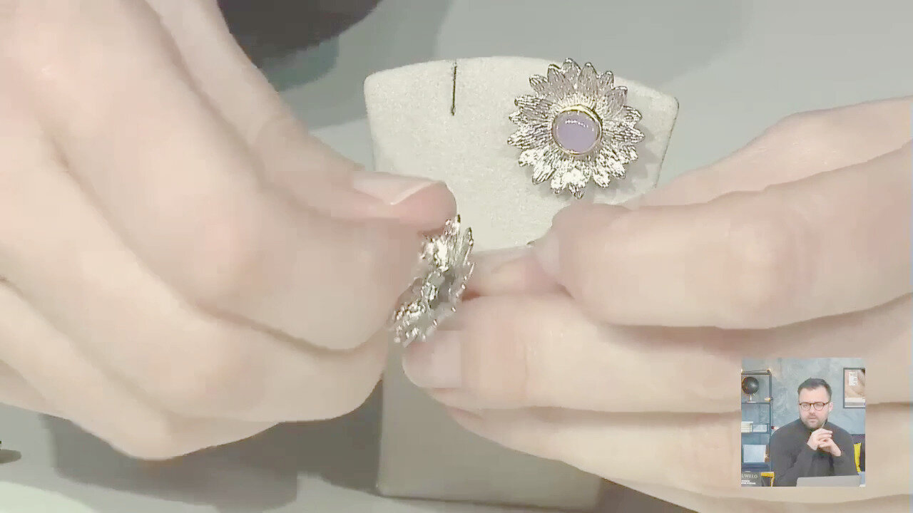 Video Orecchini placcati in oro con Giada (MONOSONO COLLECTION)