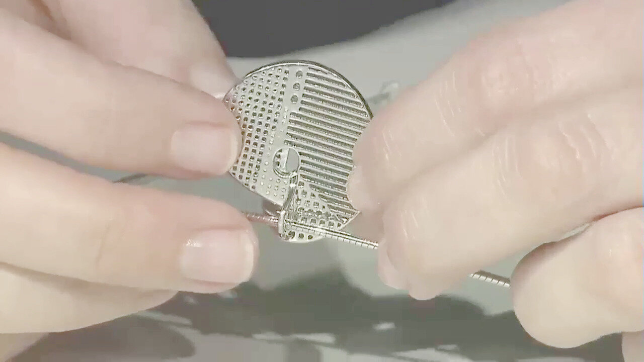 Video Ciondolo in argento con Zircone (MONOSONO COLLECTION)