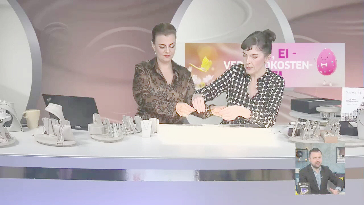 Video Ciondolo in oro con Diamante Rose de France SI1 di Argyle (Annette)
