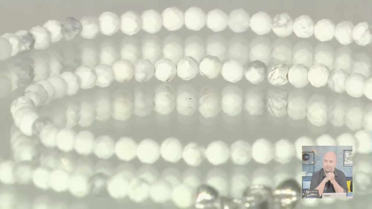 Video Collana in argento con Opale Dendritico