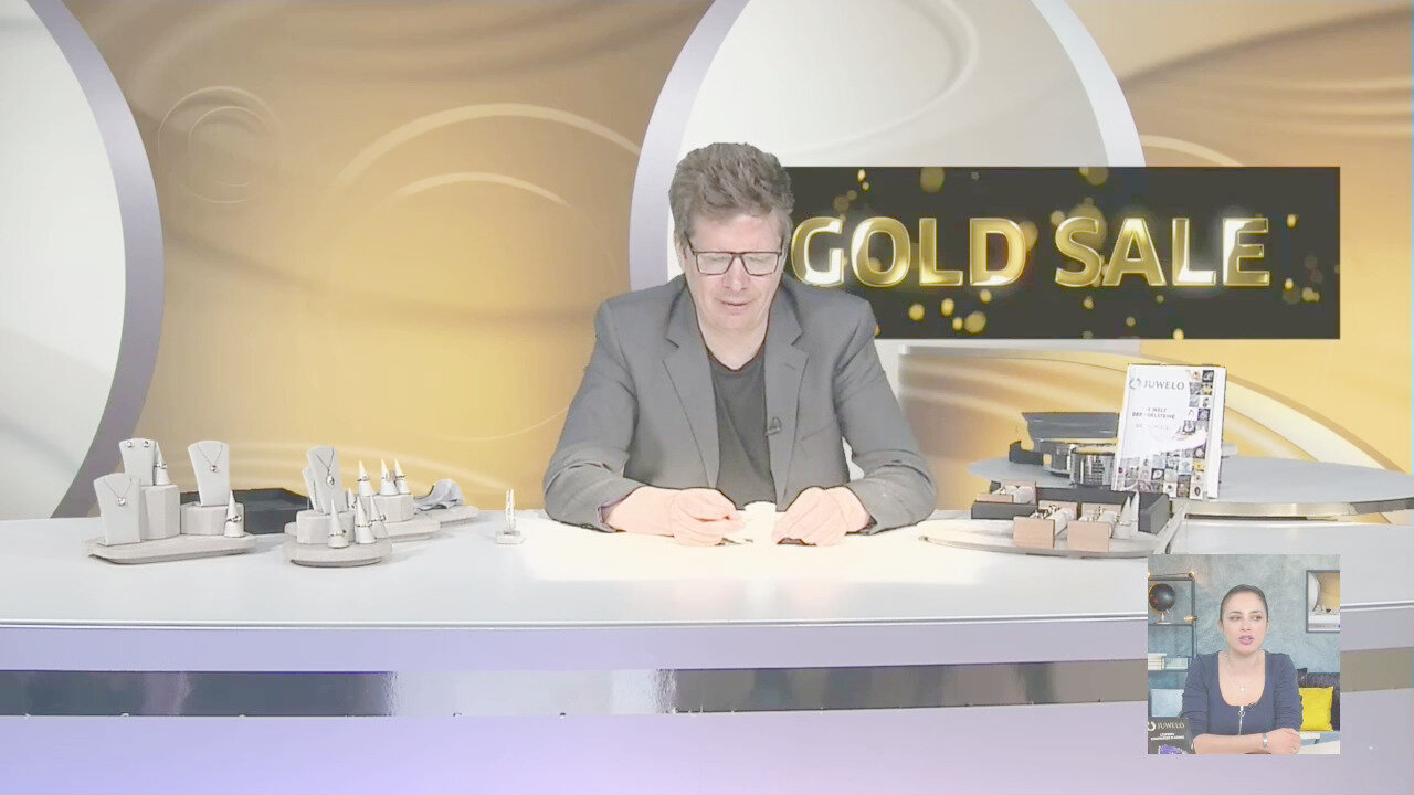 Video Anello in oro con Zircone (de Melo)