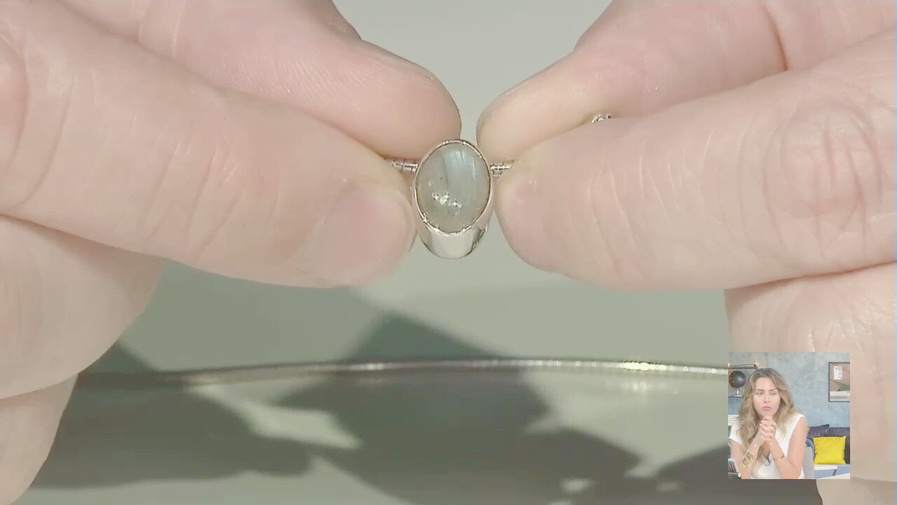 Video Ciondolo in argento con Labradorite (MONOSONO COLLECTION)