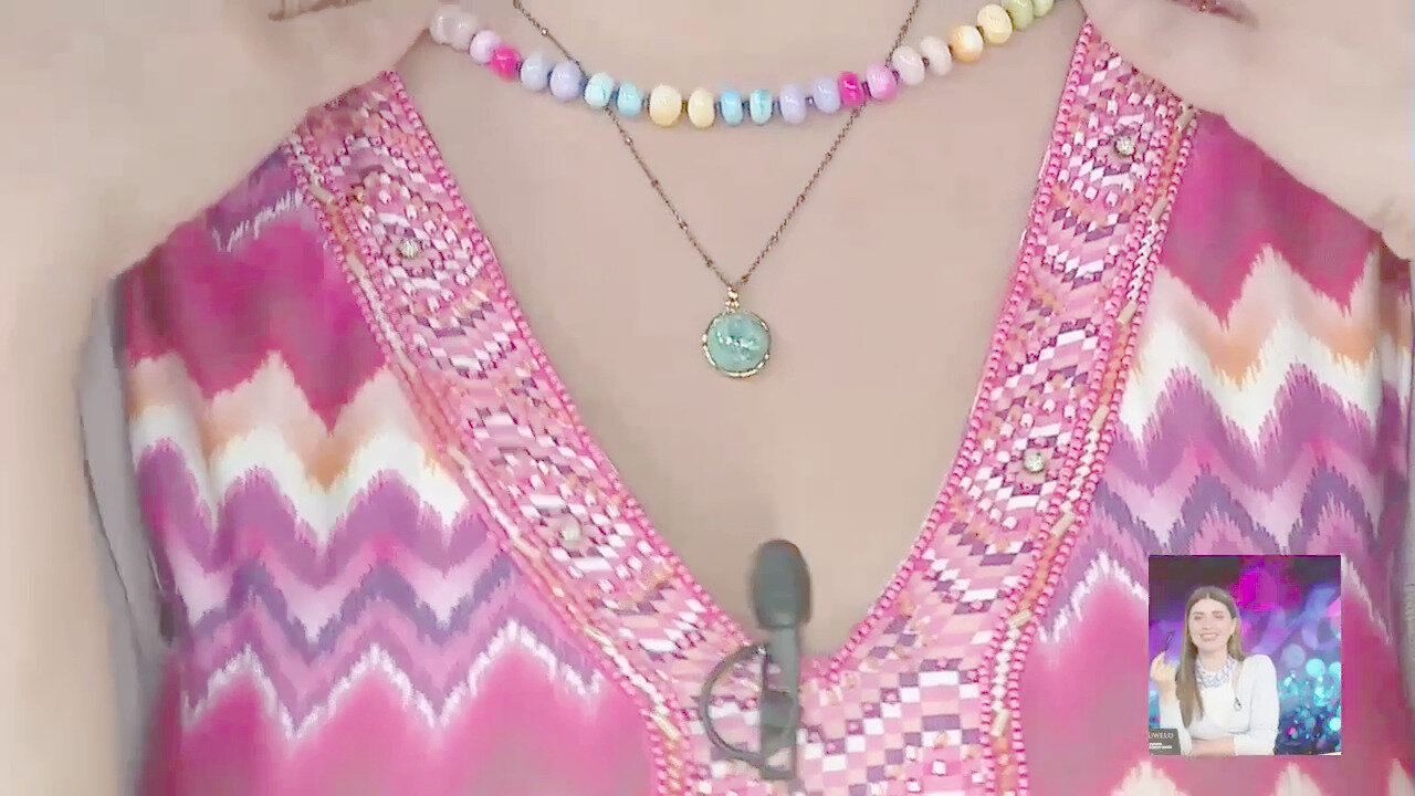 Video Collana in argento con Turchese (Adela Silber)
