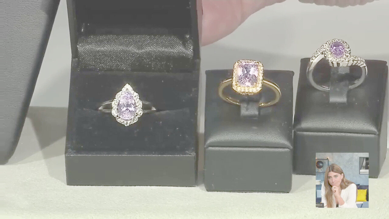 Video Anello in argento con Kunzite Brasiliana