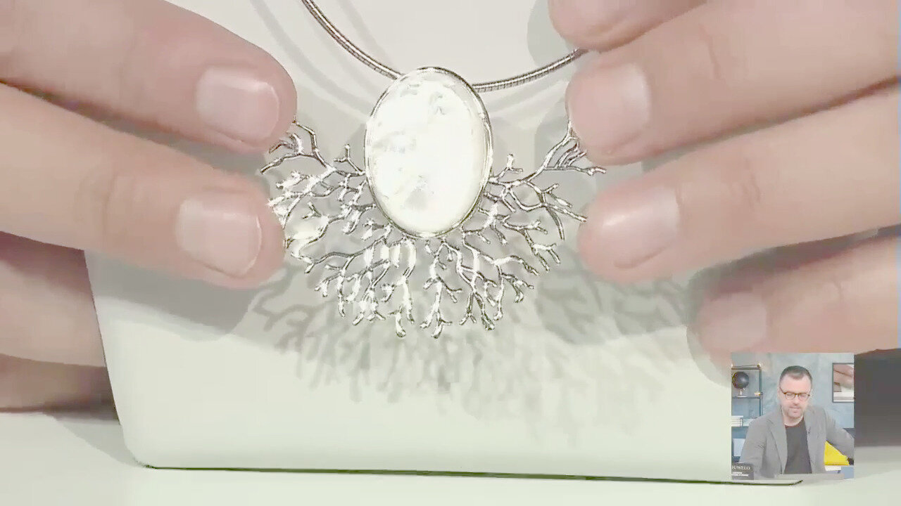 Video Ciondolo in argento con Madreperla (MONOSONO COLLECTION)