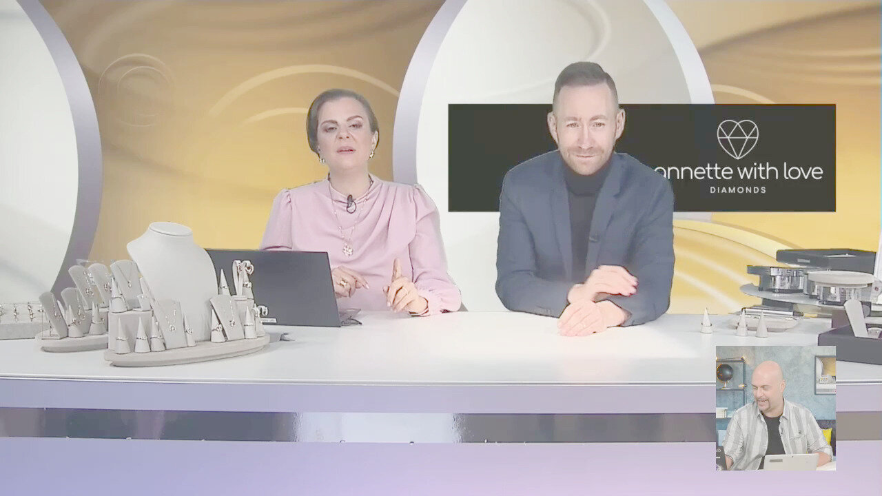 Video Anello in oro con Diamante Giallo VS1 (Annette)