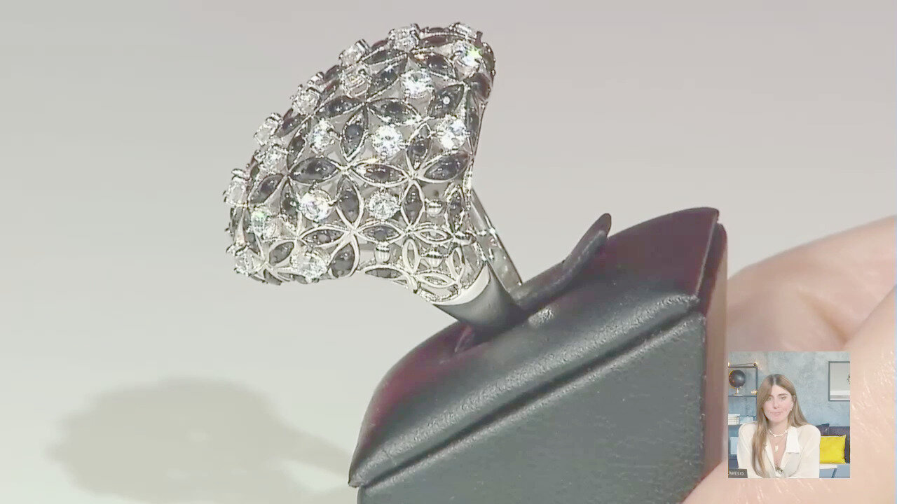 Video Anello in argento con Zircone