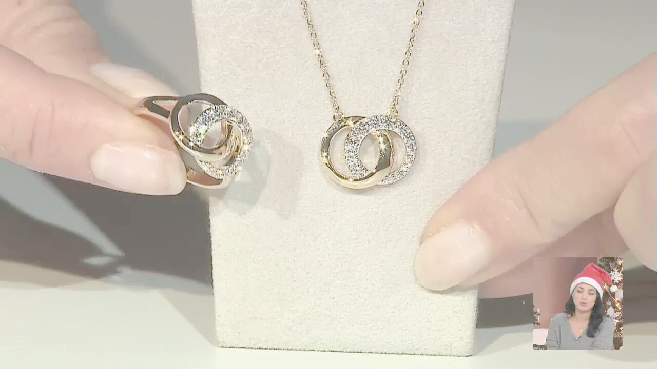 Video Collana in oro con Diamante IF (D) (Annette)
