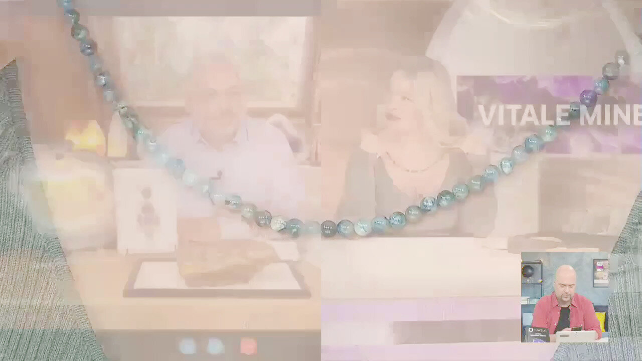 Video Collana in argento con Shattuckite
