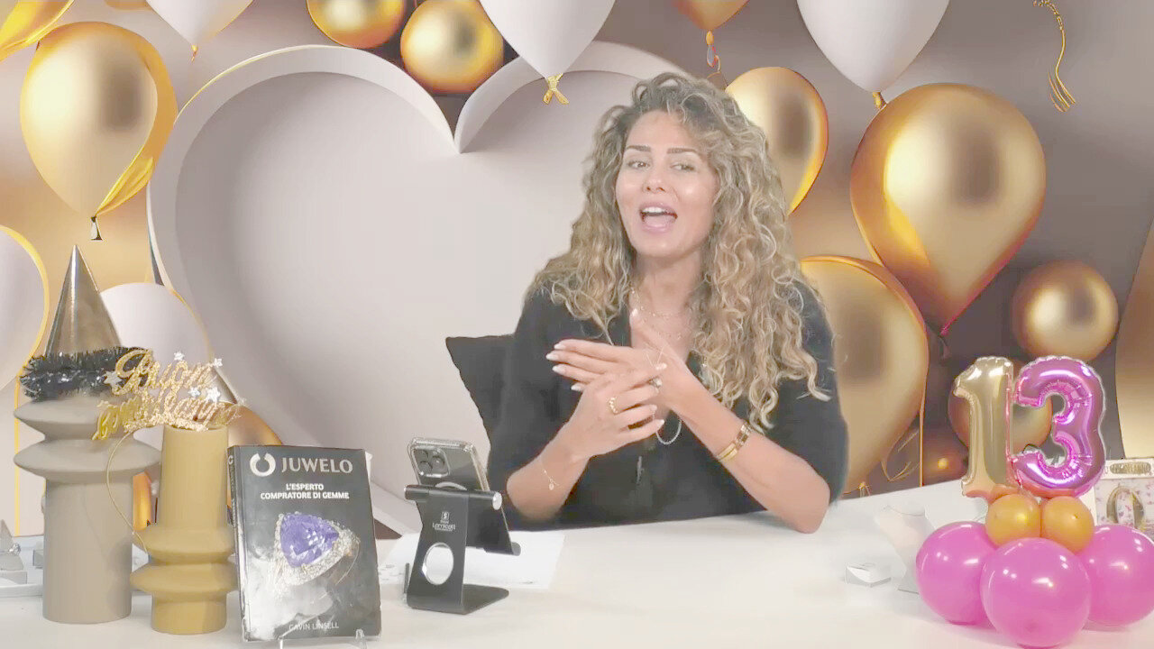 Video Collana in argento con Pietra di Luna Arcobaleno