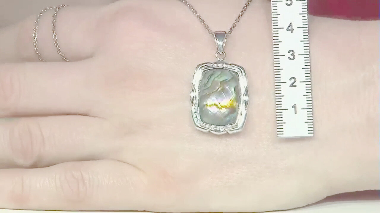 Video Ciondolo in argento con Quarzo Bianco (Art of Nature)