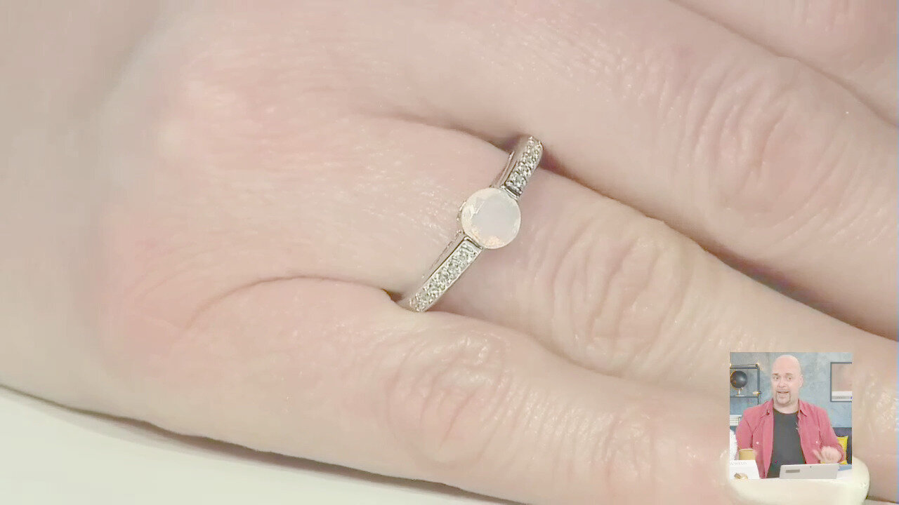 Video Anello in argento con Opale di Welo