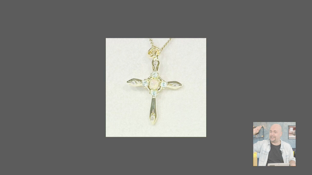 Video Anello in argento con Topazio Blu Londra
