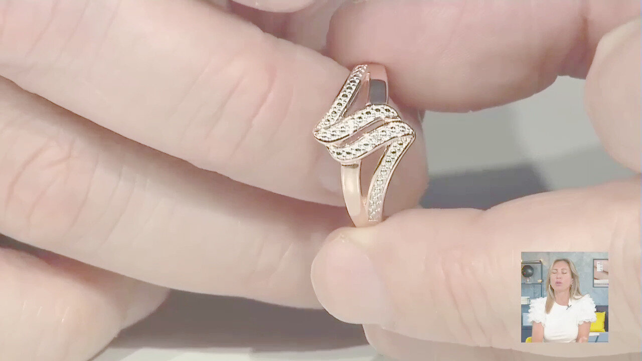 Video Anello in argento con Diamante I3 (I)