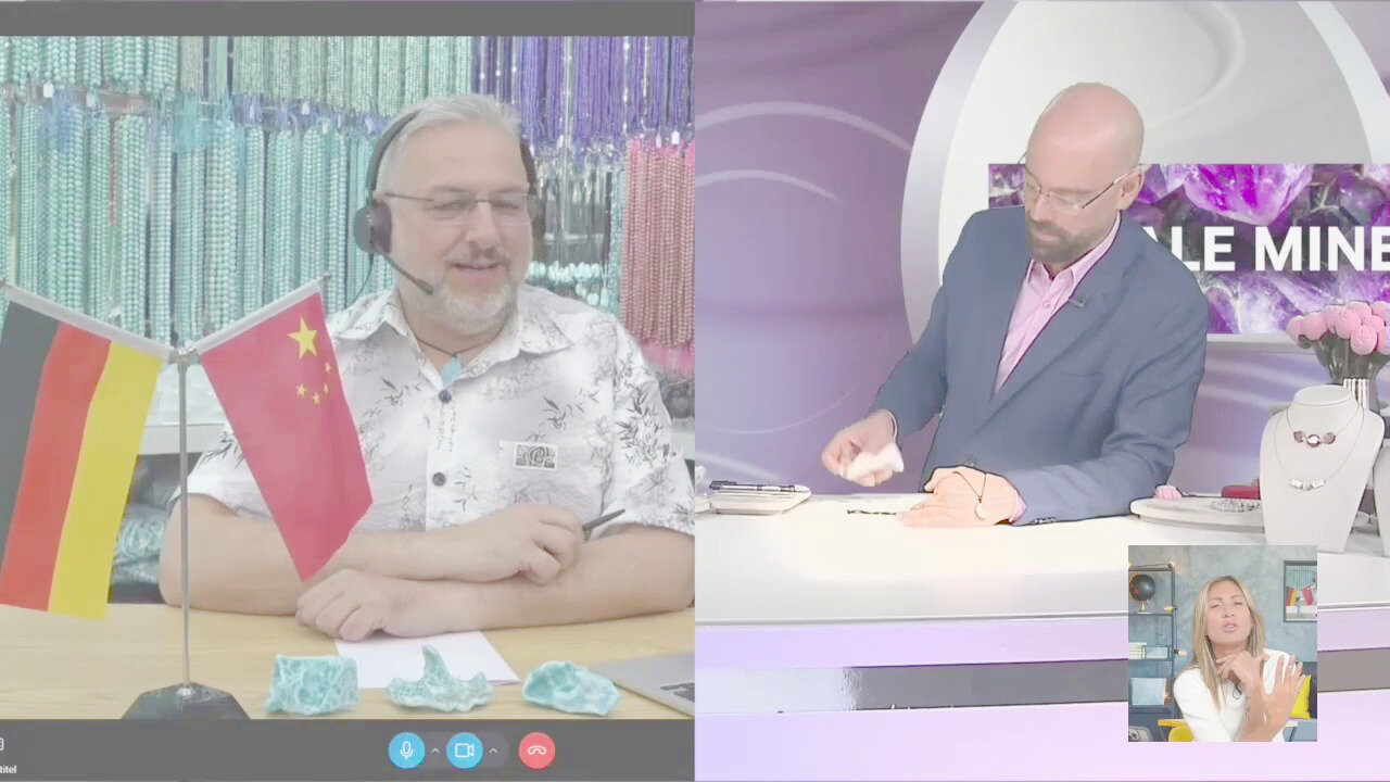 Video Collana con Ossidiana Argentata