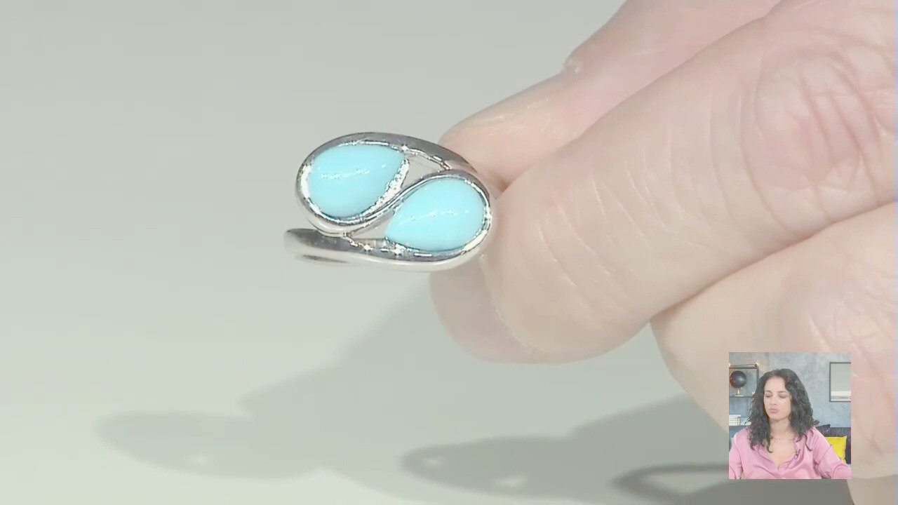 Video Anello in argento con Turchese Sleeping Beauty (Faszination Türkis)