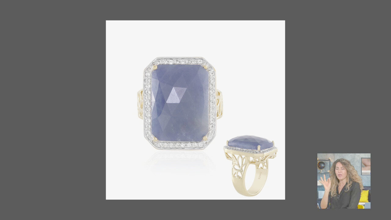 Video Anello in argento con Ametista