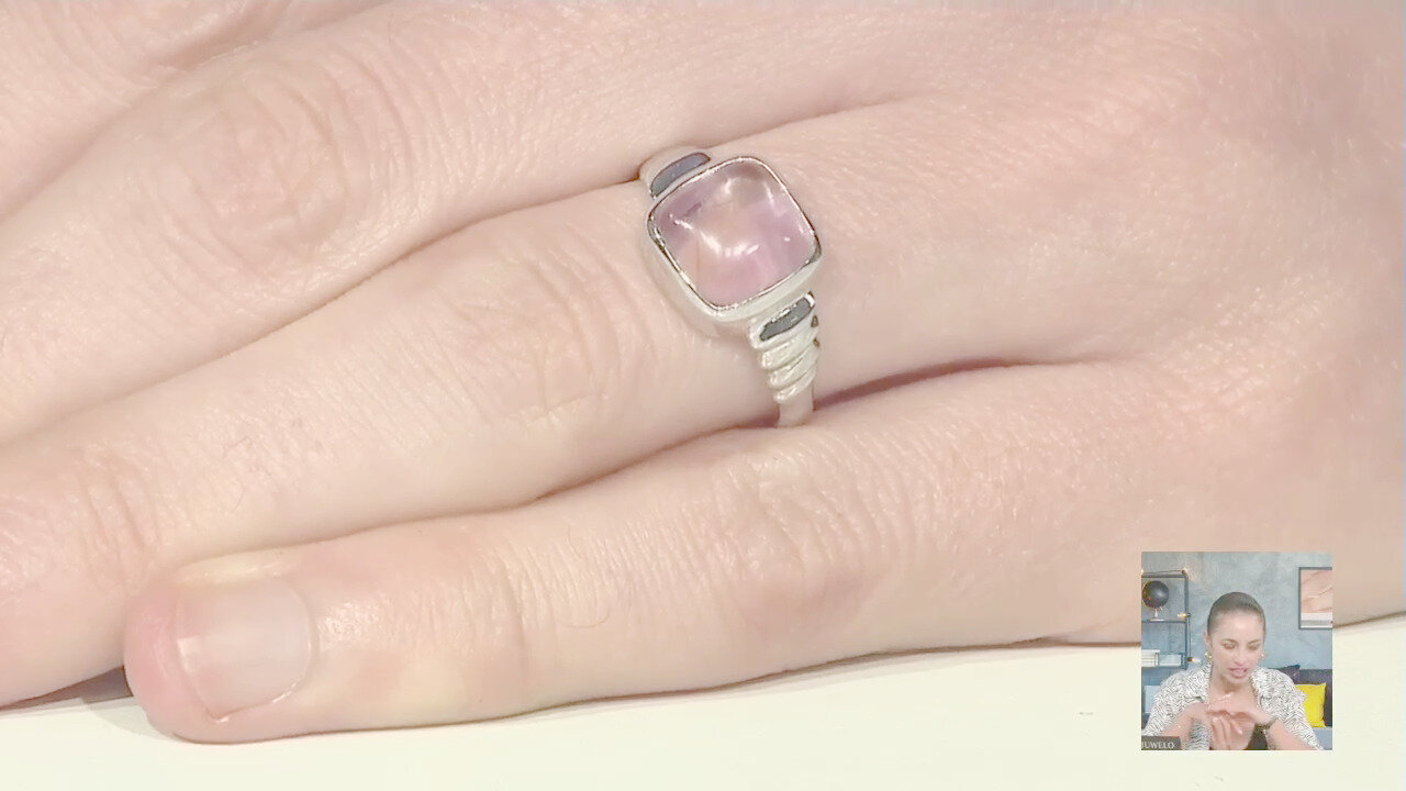 Video Anello in argento con Ametrina