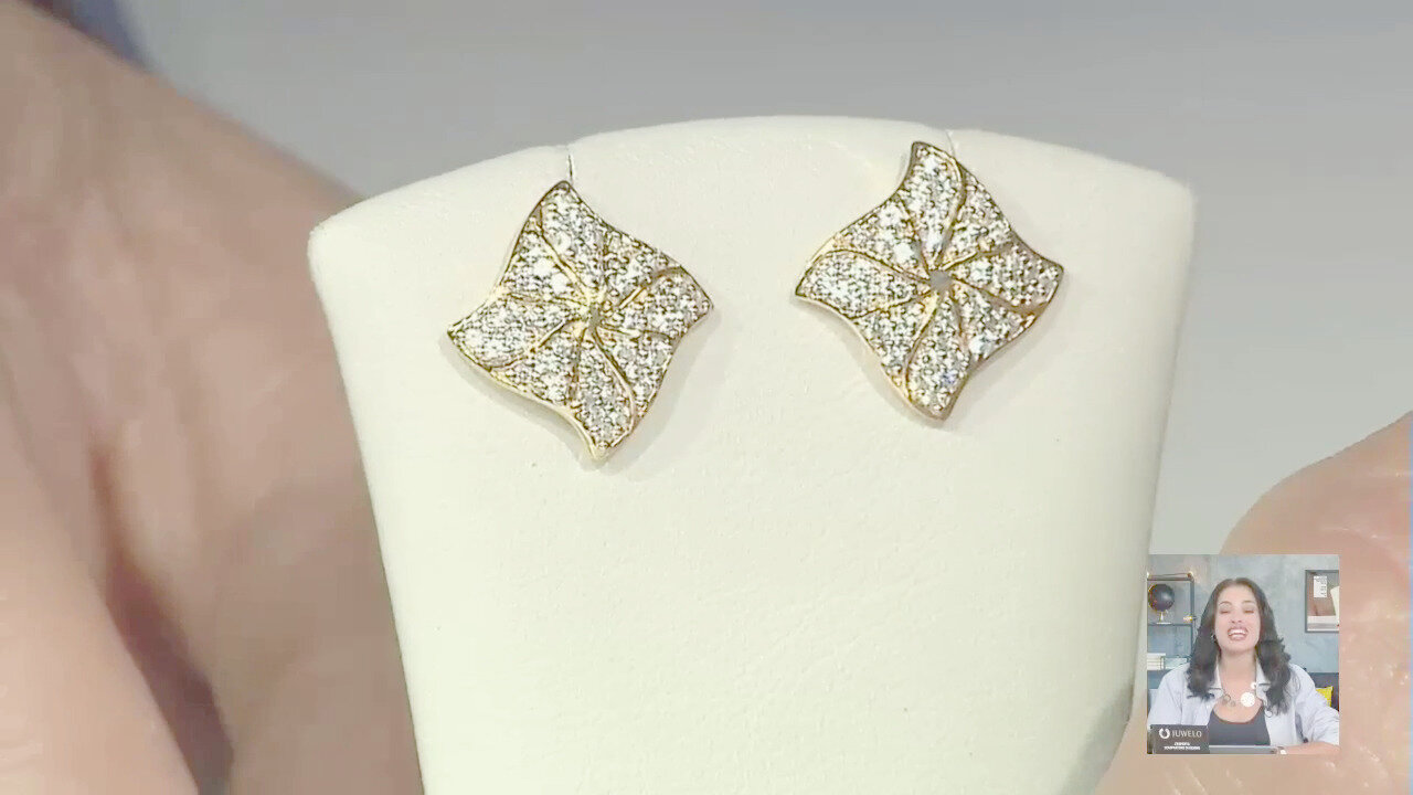 Video Orecchini in argento con Zircone