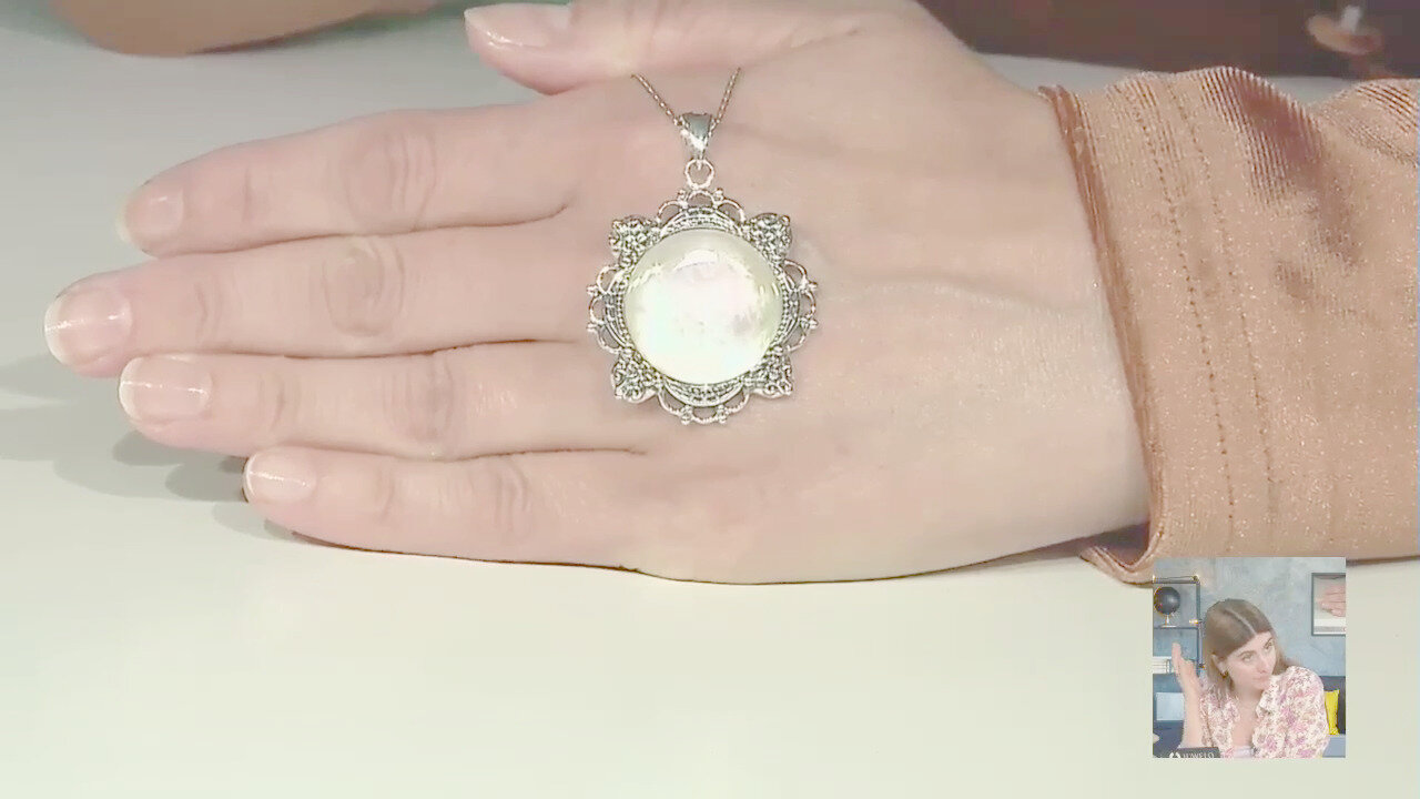 Video Ciondolo in argento con Madreperla (Art of Nature)