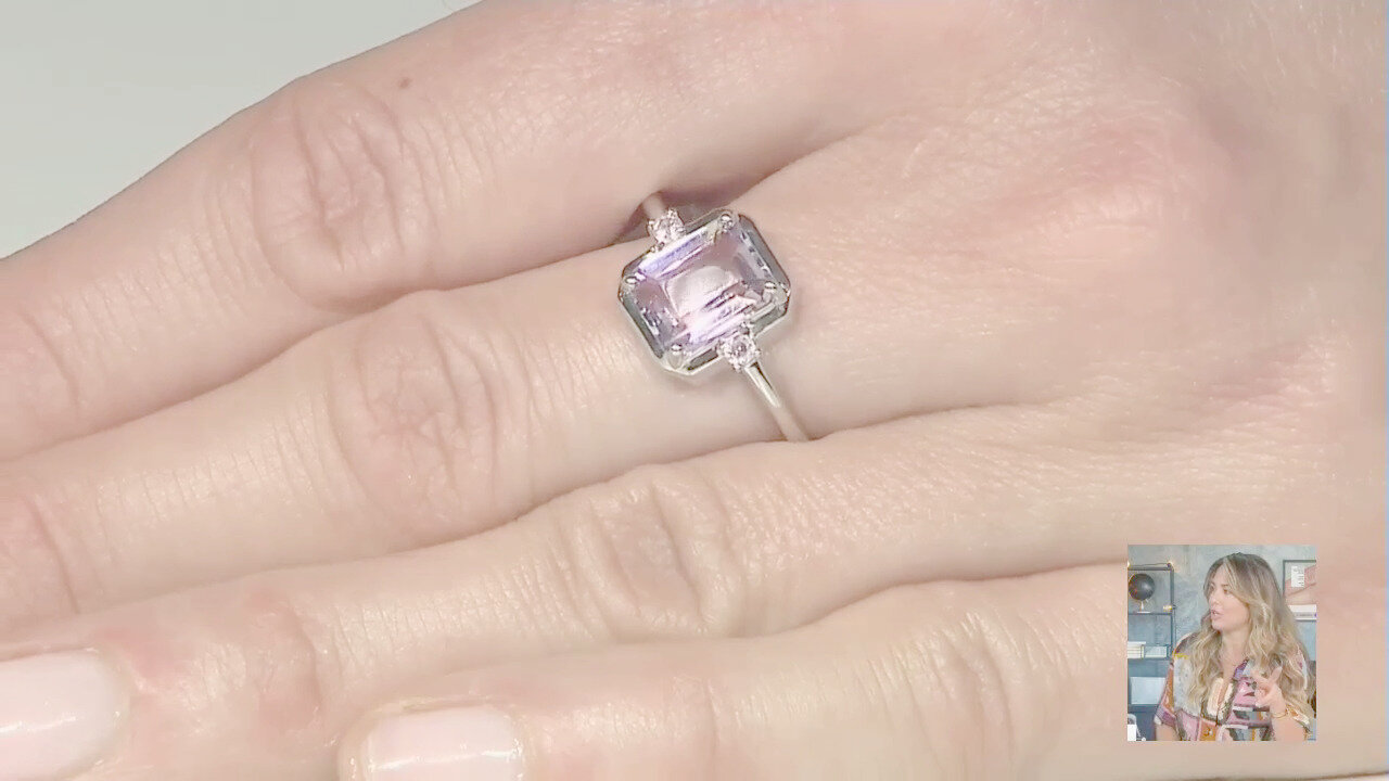 Video Anello in argento con Ametrina