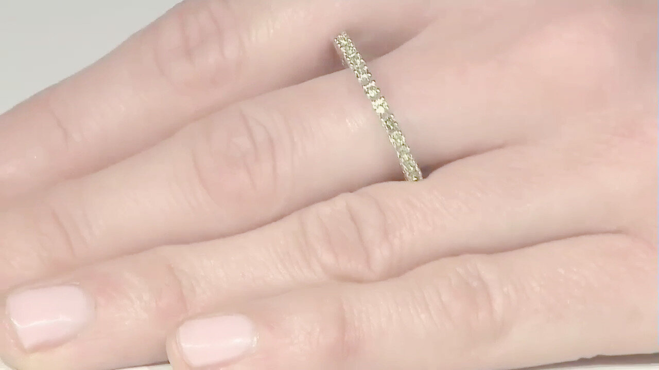 Video Anello in argento con Peridoto