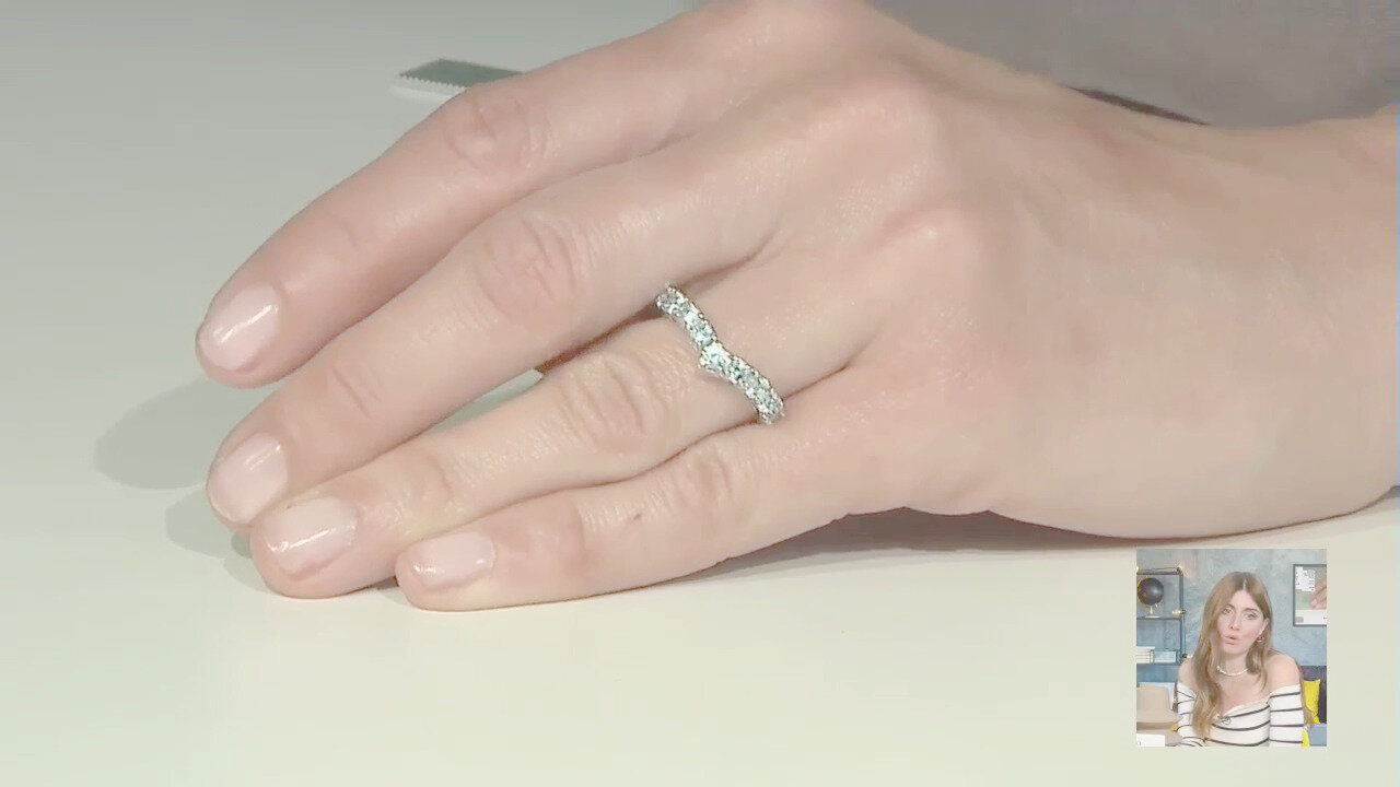Video Anello in argento con Zircone Ratanakiri