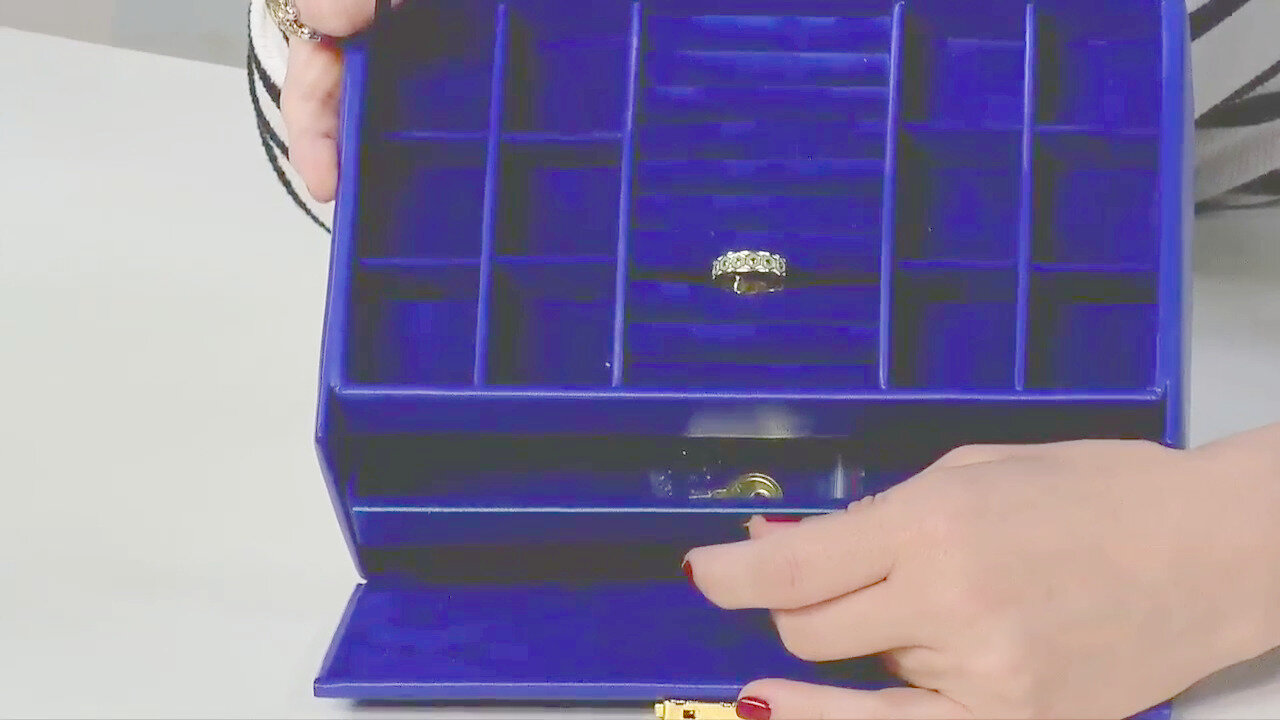 Video Anello in argento con Zircone (TPC)