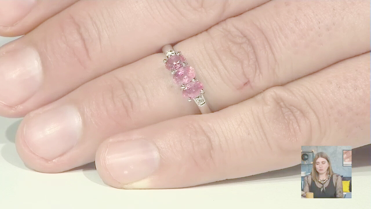 Anello Con Zaffiro Giallo Naturale (Pukhraj) 6.50 Carati, Argento Placcato, Certificato, Non Trattato, Taglia Unica Regolabile
