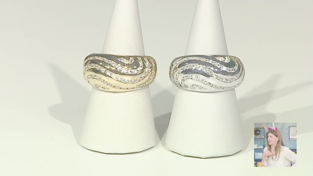Video Anello in argento con Zircone (de Melo)