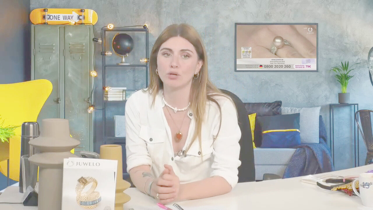 Video Anello in oro con Perla Ming (TPC)