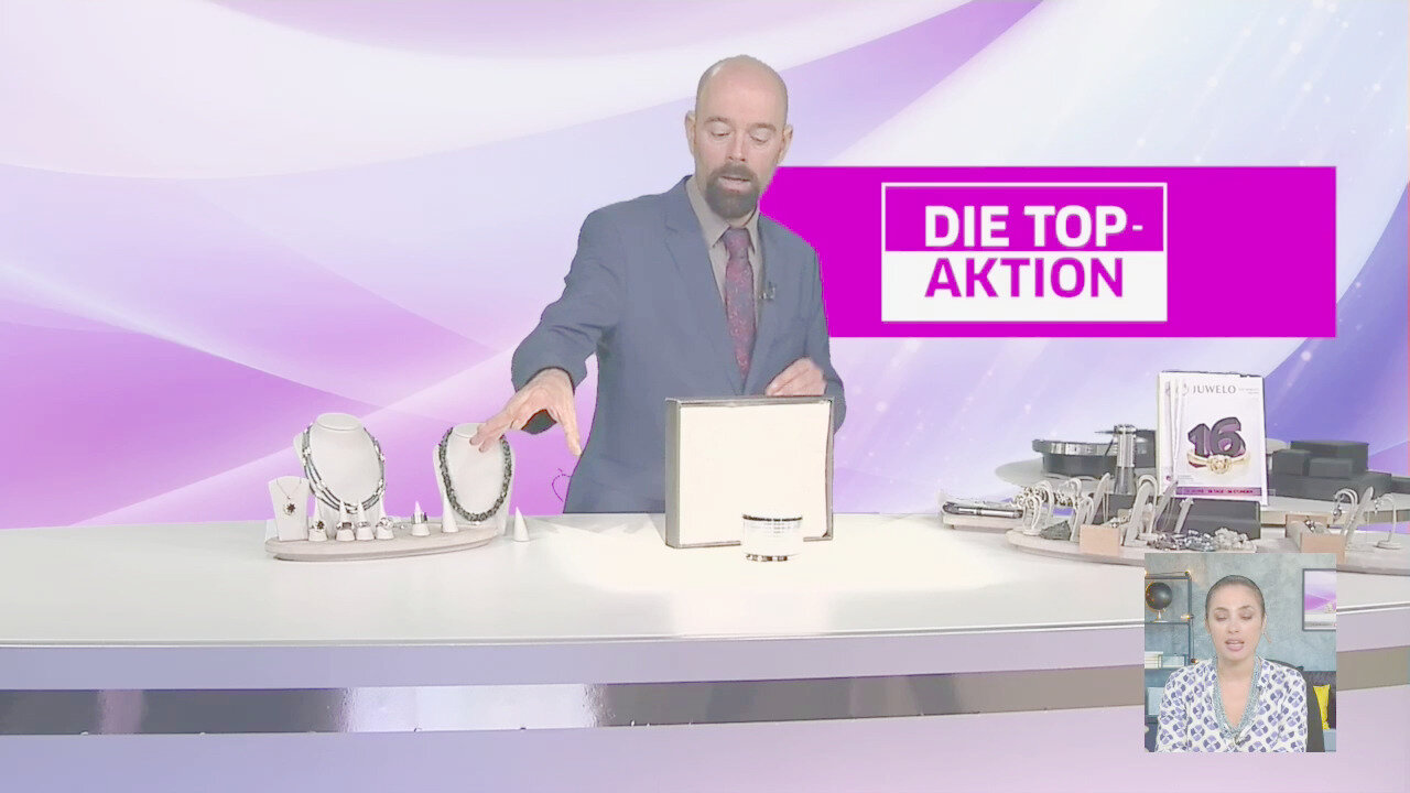 Video Anello in argento con Topazio Bianco
