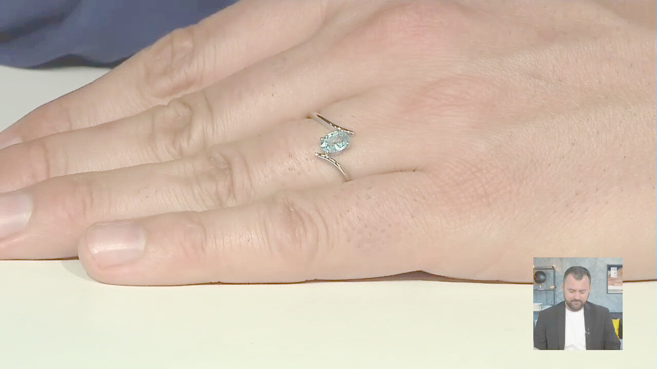 Video Anello in argento con Zircone Ratanakiri