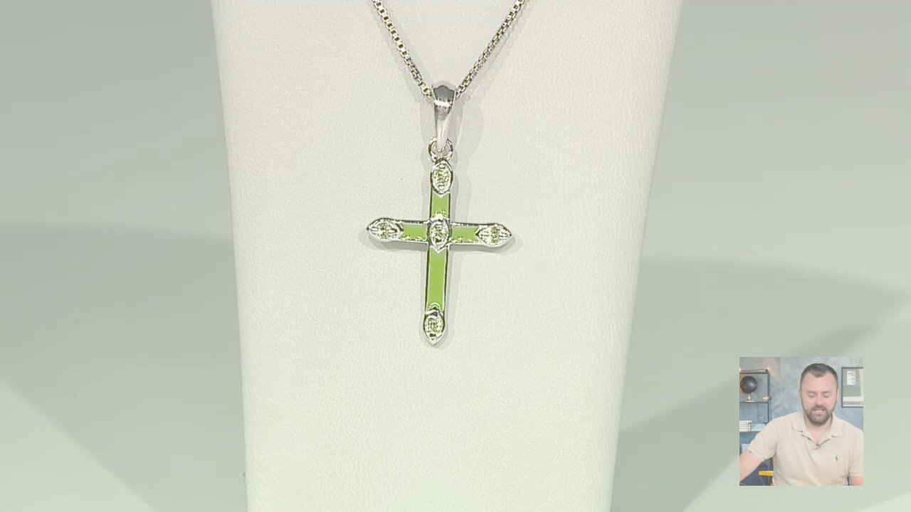 Video Ciondolo in argento con Peridoto