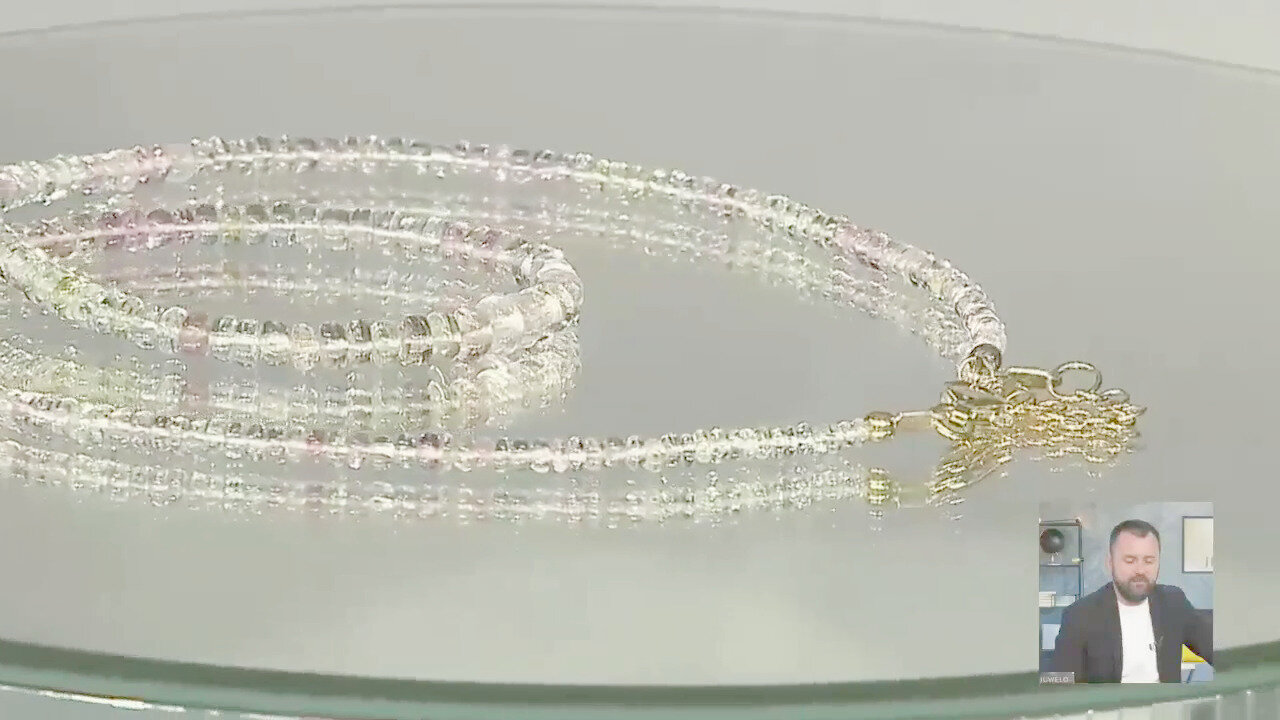 Video Collana in argento con Tormalina (Riya)