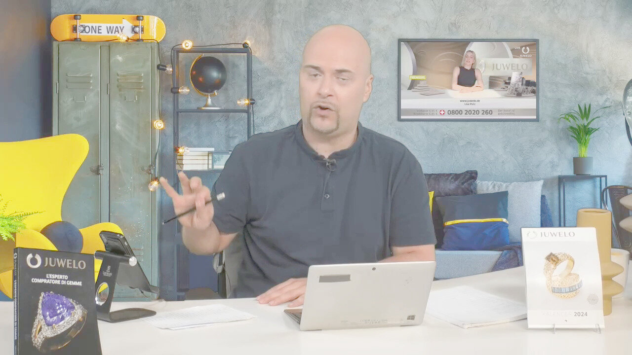 Visualizza l‘ultima asta di gioielli in Tv