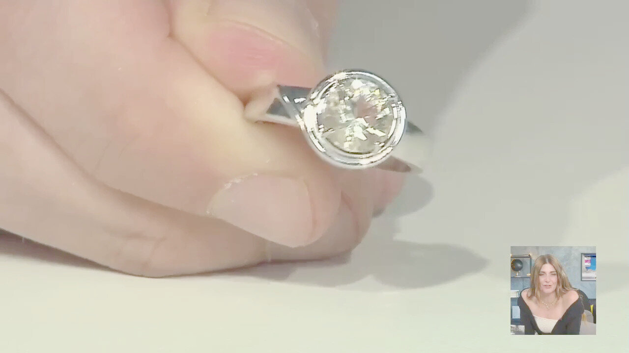 Video Anello in argento con Pietra del Sole Messicana