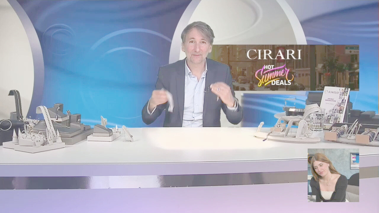 Video Anello in oro con Tanzanite AAA (CIRARI)