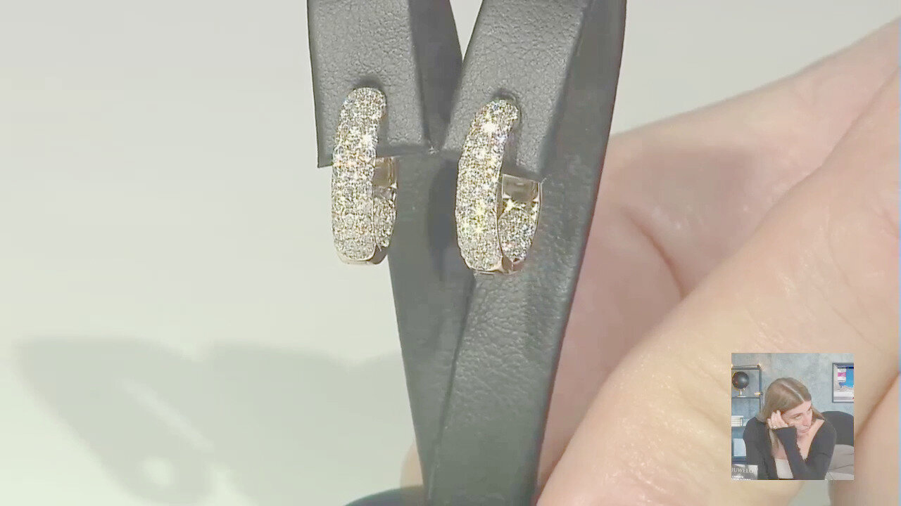 Video Orecchini in oro con Diamante I1 (H) (CIRARI)