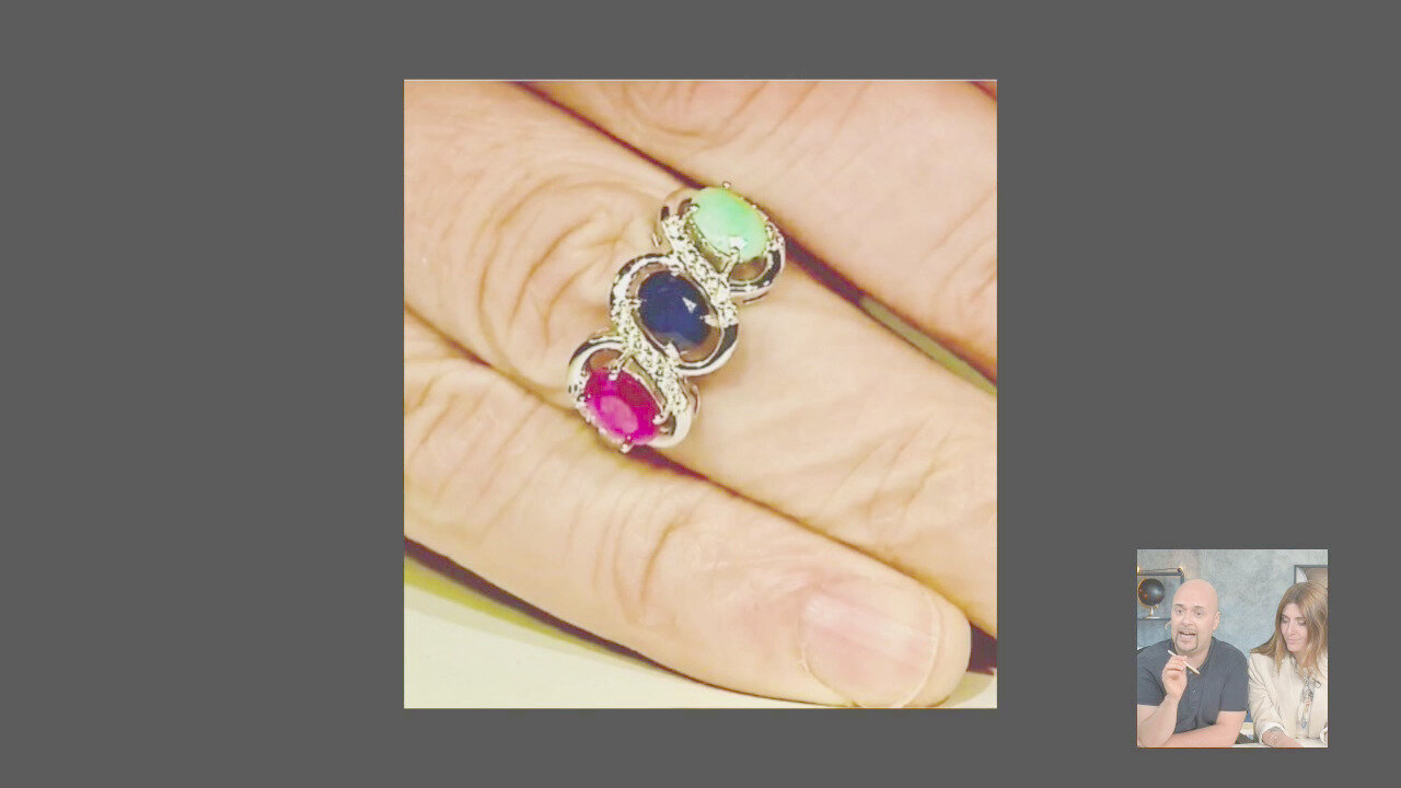 Video Ciondolo in argento con Topazio Bianco (MONOSONO COLLECTION)