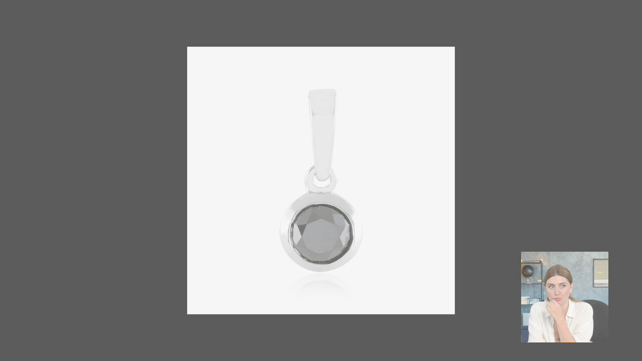 Video Anello in oro con Diamante Nero