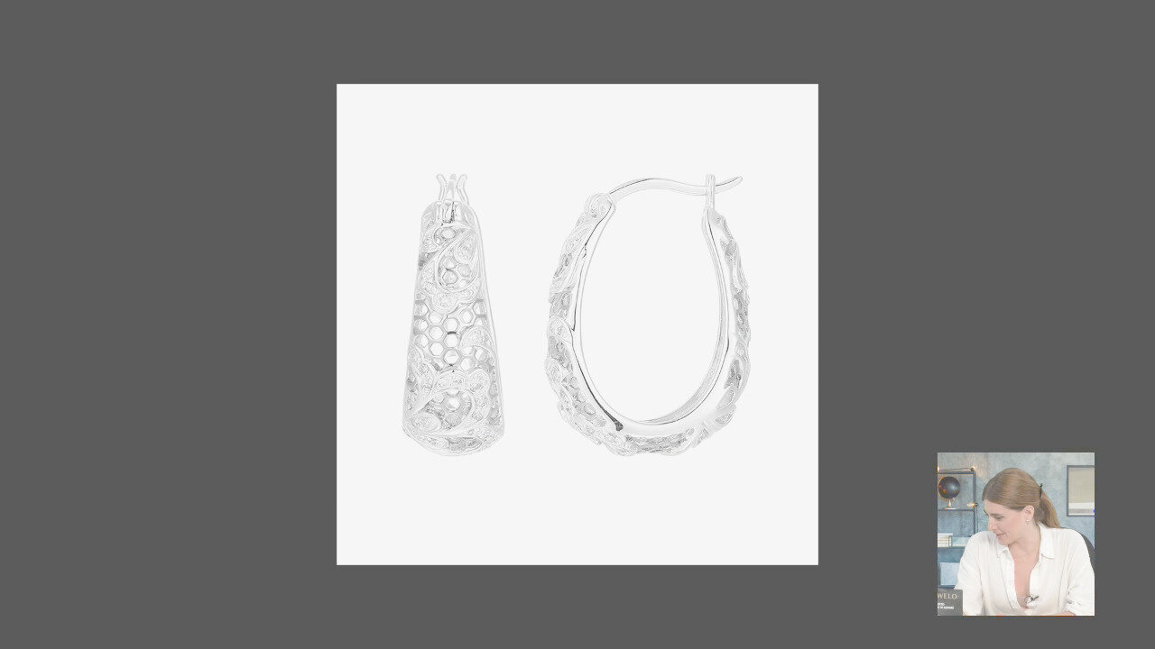 Video Anello in argento con Diamante I3 (I)