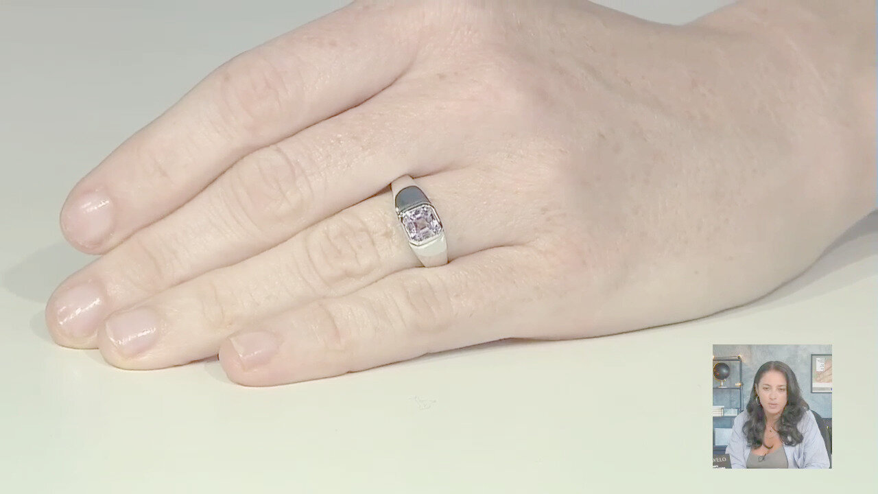 Video Anello in oro con Kunzite
