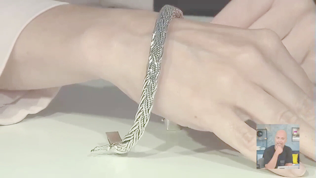 Video Bracciale in argento (Nan Collection)