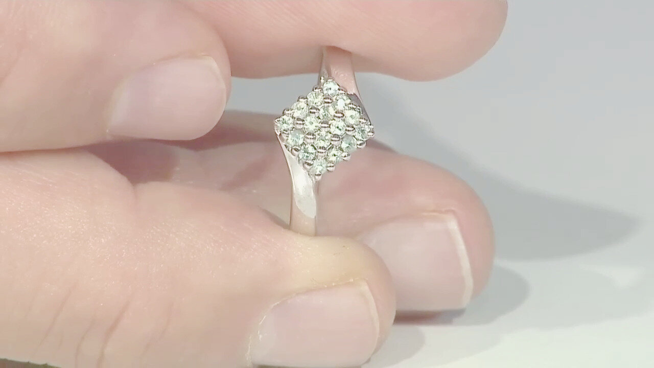 Video Anello in argento con Alessandrite