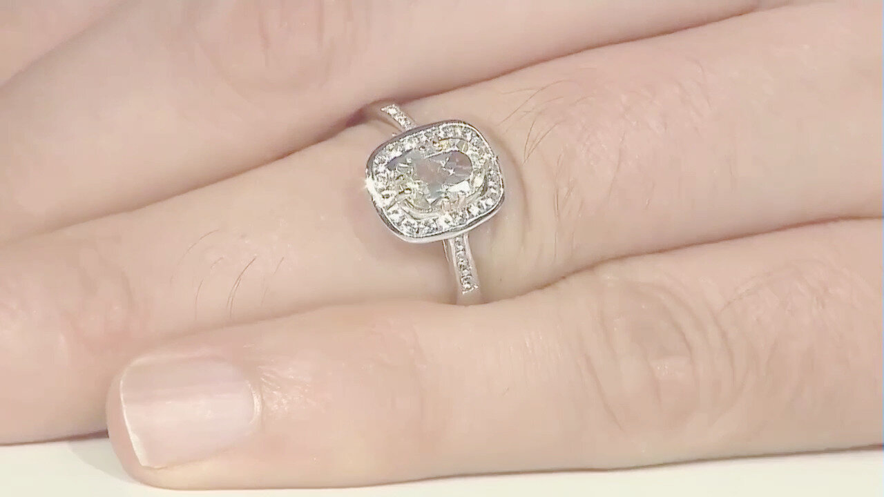 Video Anello in argento con Ortoclasio