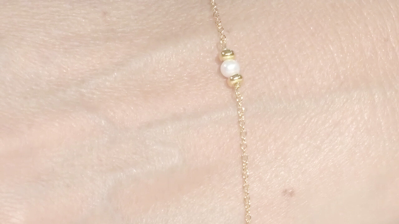 Video Bracciale in argento con Perla Ming (TPC)