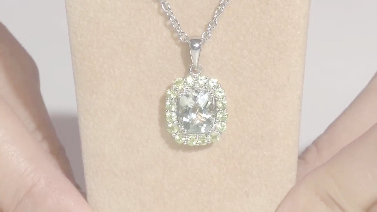 Video Ciondolo in oro con Diamante VVS1 (G) (Annette)