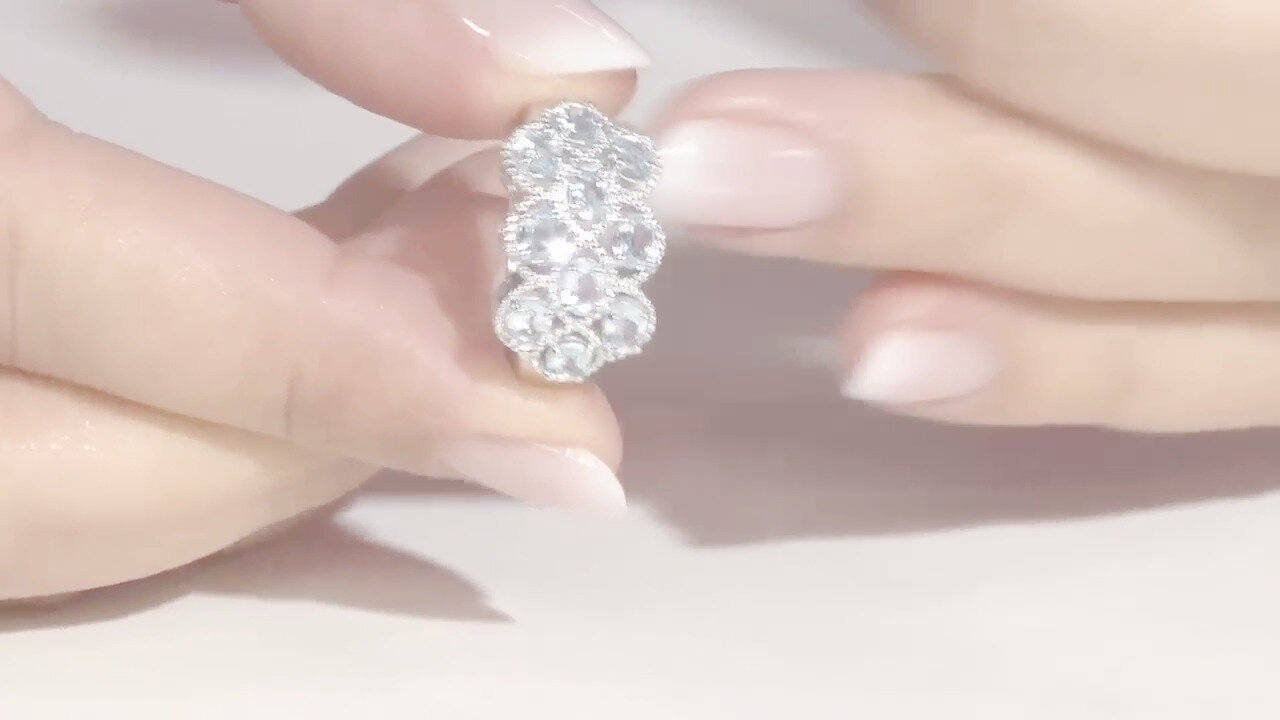 Video Orecchini in oro con Diamante Rose de France SI1 di Argyle (Annette)